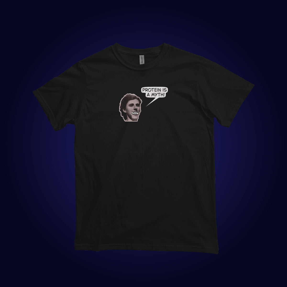 "Protein Is A Myth" —Adelle Davis Organic Tee