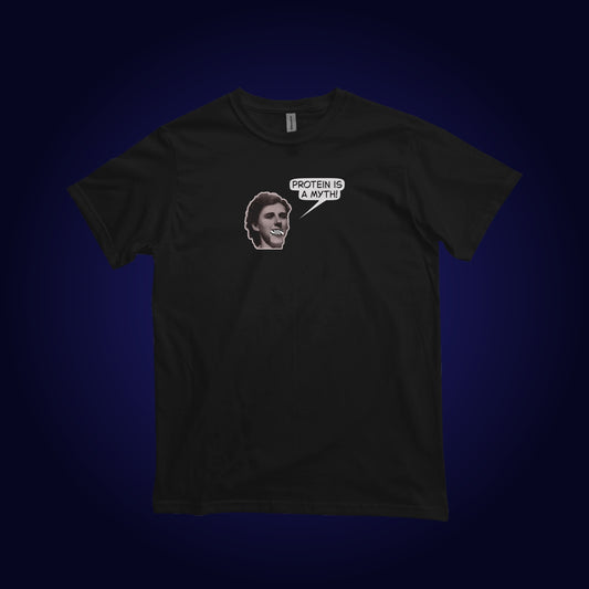 "Protein Is A Myth" —Adelle Davis Organic Tee